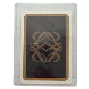 Authentic Loewe Retro Vintage 4 Of Diamond Poker Playing Card